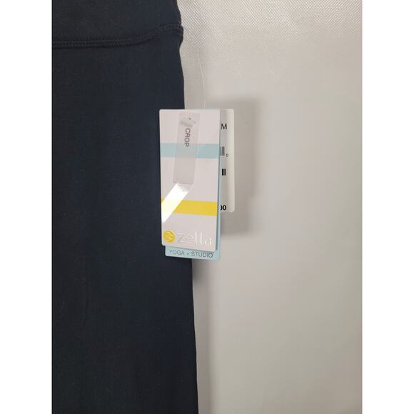 Zella Crop Yoga Studio Leggings Athletic Compression Pants Size Small - Picture 2 of 9